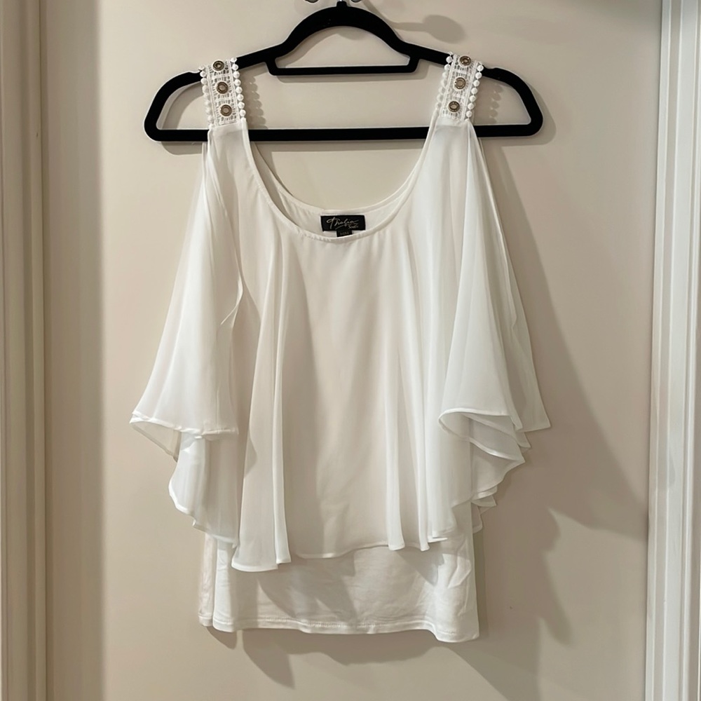 NWT white tank top